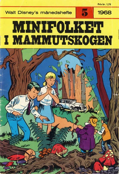 Cover of Minifolket i Mammutskogen
