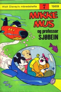 Mikke Mus og professor Sjøbein