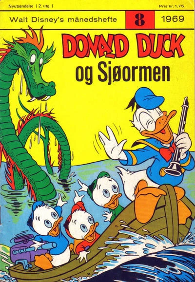Cover of Donald Duck og Sjøormen