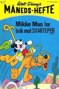 Mikke Mus har bråk med Svarte-Petter