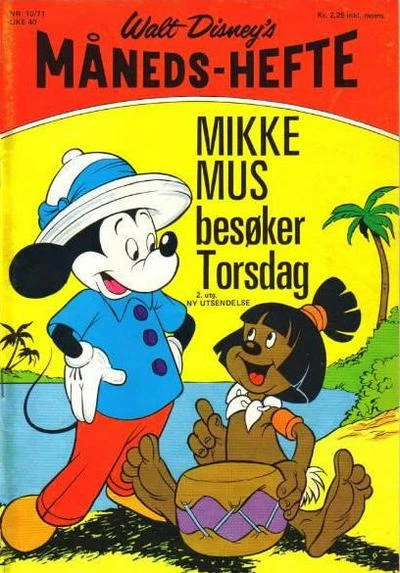 Cover of Mikke Mus besøker Torsdag
