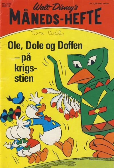 Cover of Ole, Dole og Doffen på krigsstien