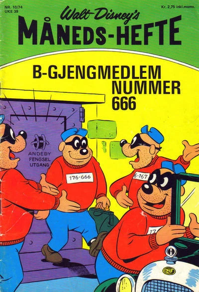 Cover of B-gjengmedlem nummer 666