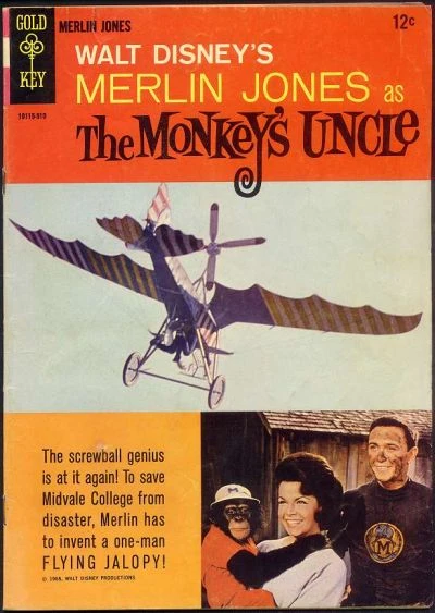Cover of Walt Disney's Merlin Jones as The Monkey's Uncle