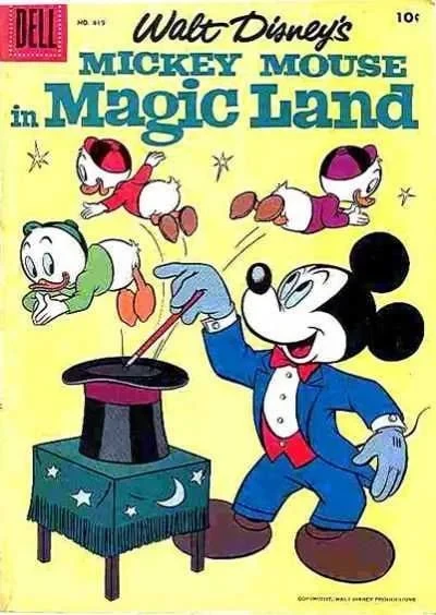 Cover of Walt Disney's Mickey Mouse in Magic Land