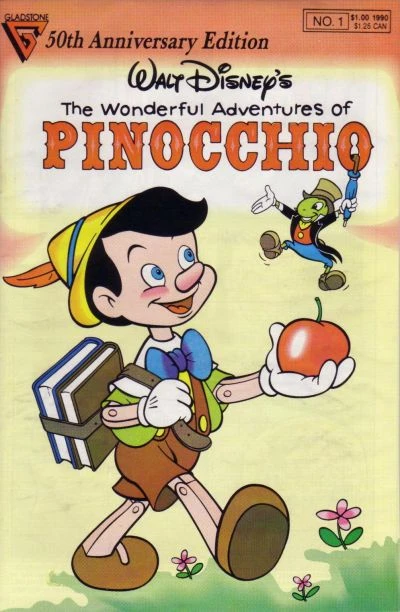 Cover of The Wonderful Adventures of Pinocchio