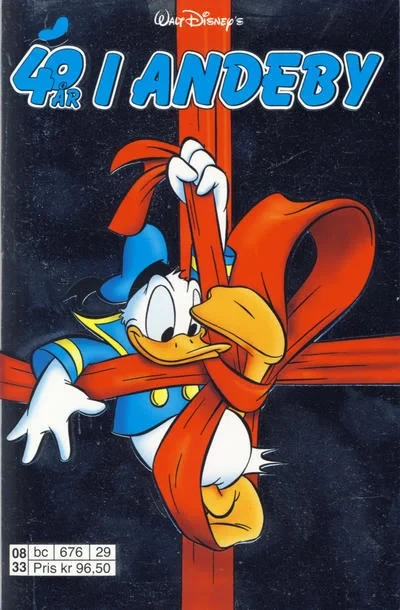 Cover of 40 år i Andeby