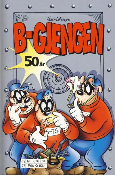 Cover of B-Gjengen 50 år