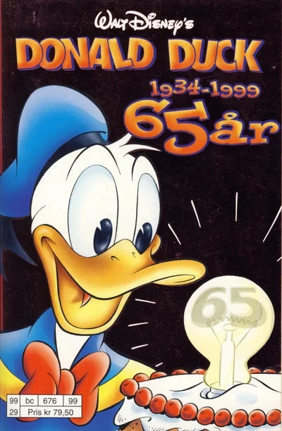 Cover of Donald Duck 65 år 1934-1999