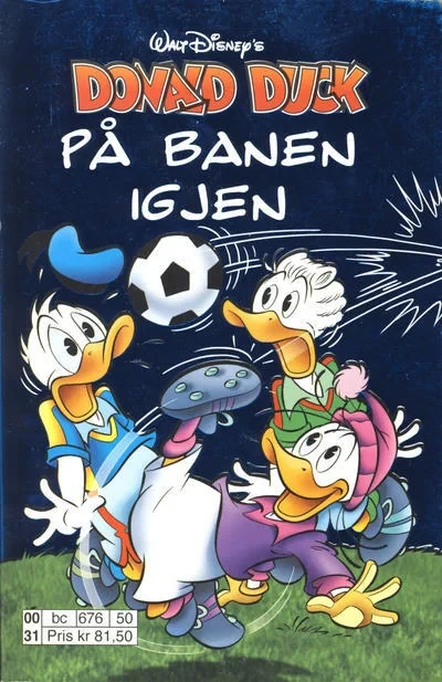 Cover of Donald Duck på banen igjen