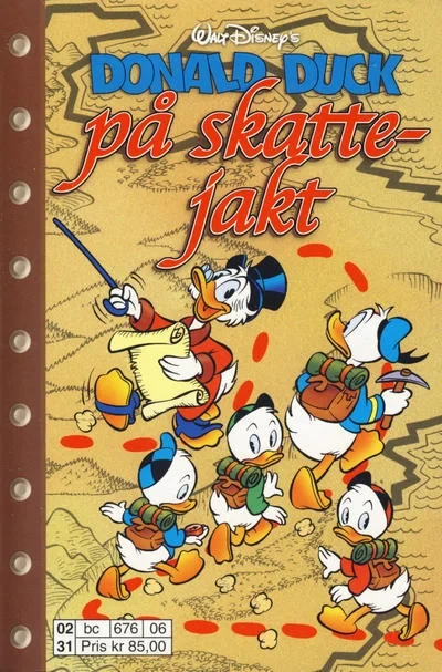 Cover of Donald Duck på skattejakt