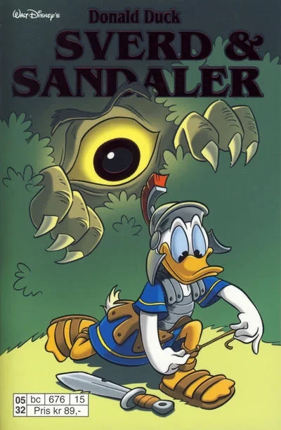 Cover of Donald Duck Sverd og sandaler