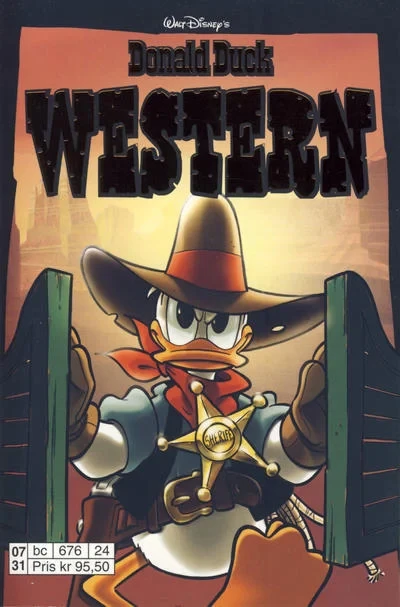 Cover of Donald Duck Western