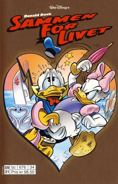 Cover of Donald Duck Sammen for livet