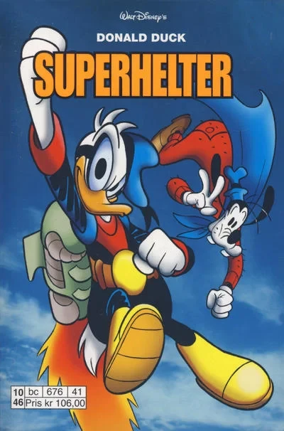 Cover of Donald Duck Superhelter
