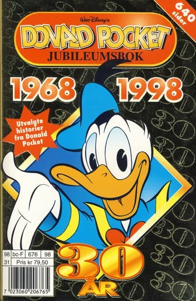 Cover of Donald pocket jubileumsbok 1968-1998