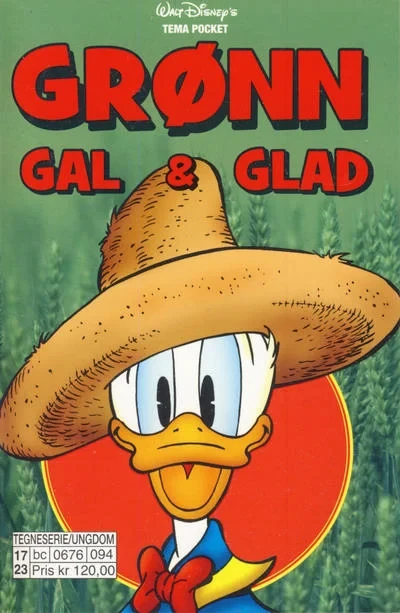 Cover of Grønn gal & glad