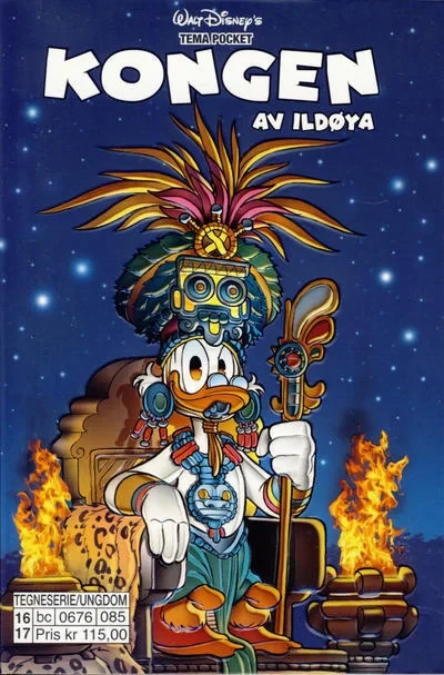 Cover of Kongen av Ildøya