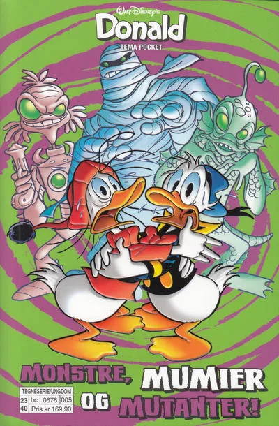 Cover of Monstre, mumier og mutanter!