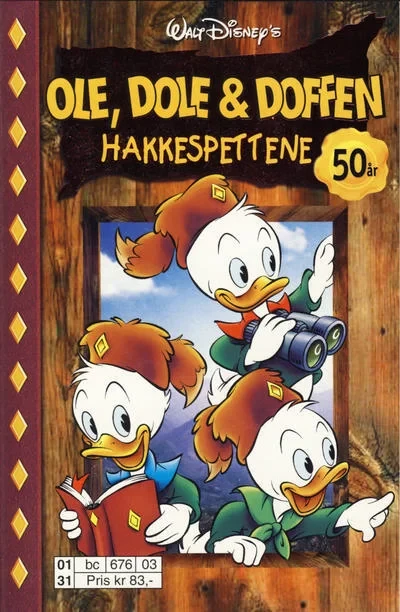 Cover of Ole, Dole & Doffen Hakkespettene 50 år