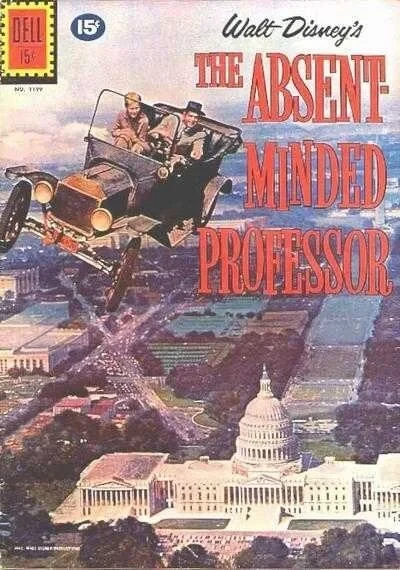 Cover of Walt Disney's The Absent-Minded Professor