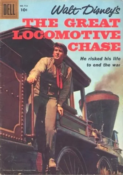 Cover of Walt Disney's The Great Locomotive Chase