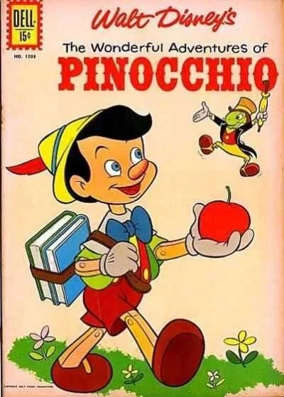 Cover of Walt Disney's The Wonderful Adventures of Pinocchio
