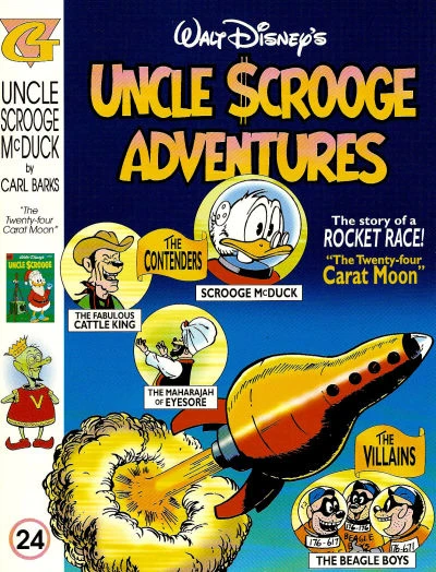 Cover of The Twenty-Four Carat Moon; The Magic Ink