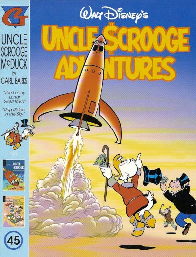 Cover of The Loony Lunar Gold Rush; Rug Riders in the Sky