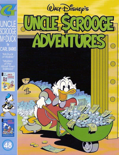 Cover of McDuck of Arabia; Mystery of the Ghost Town Railroad