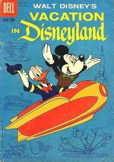 Cover of Walt Disney's Vacation in Disneyland