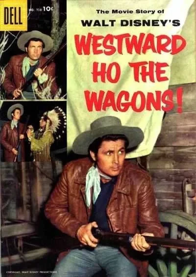 Cover of Walt Disney's Westward Ho the Wagons!