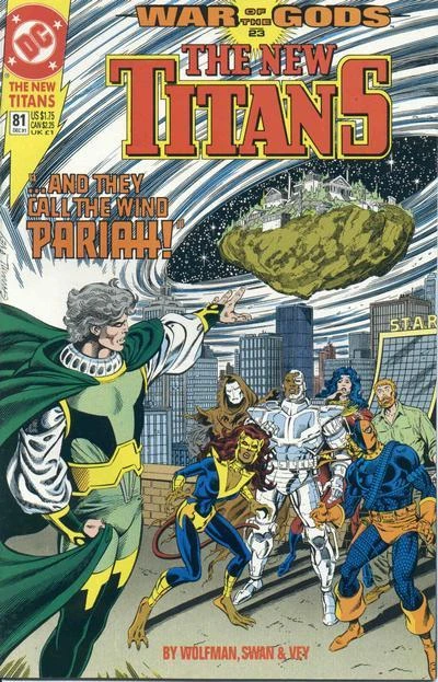 Cover of War of the Gods, Part 23: ... And They Call the Wind Pariah!