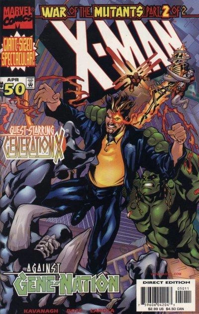 Cover of War of the Mutants Part 2: New Blood