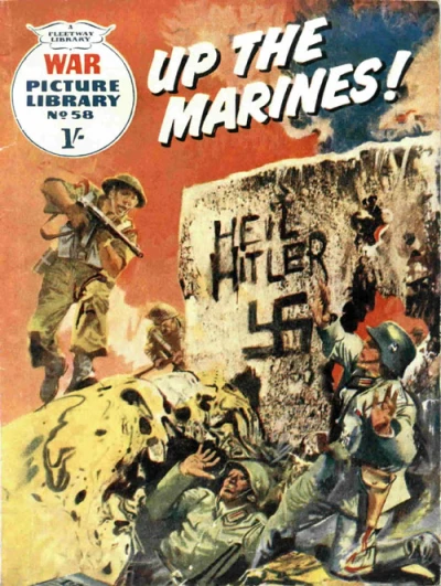 Cover of Up The Marines!