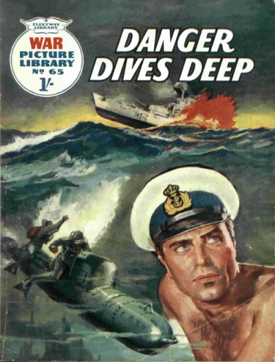 Cover of Danger Dives Deep