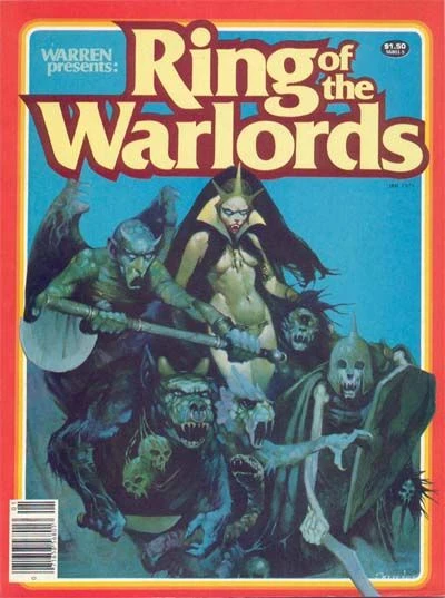 Cover of Ring of the Warlords