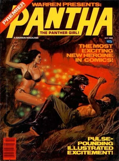 Cover of Pantha the Panther Girl