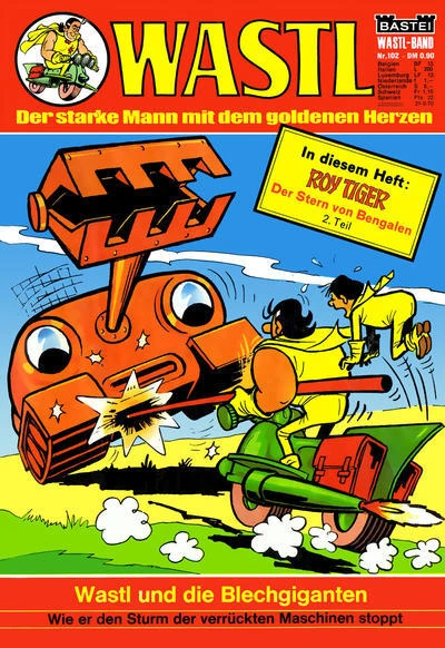 Cover of Wastl und die Blechgigaten