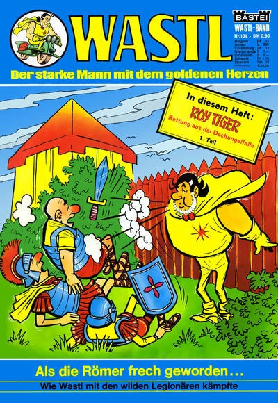 Cover of Als die Romer frech geworden...