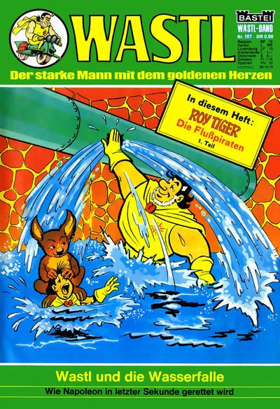 Cover of Wastl und die Wasserfalle