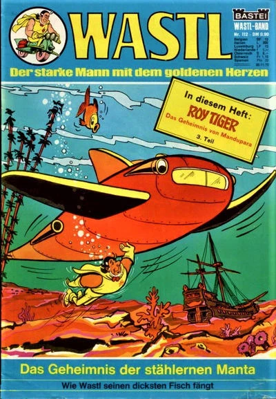 Cover of Das Geheinmis der stahlernen Manta