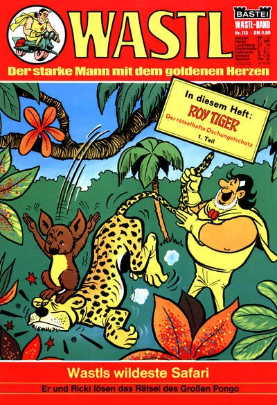 Cover of Wastls wildeste Safari