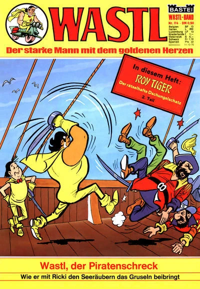 Cover of Wastl, der Piratenschreck