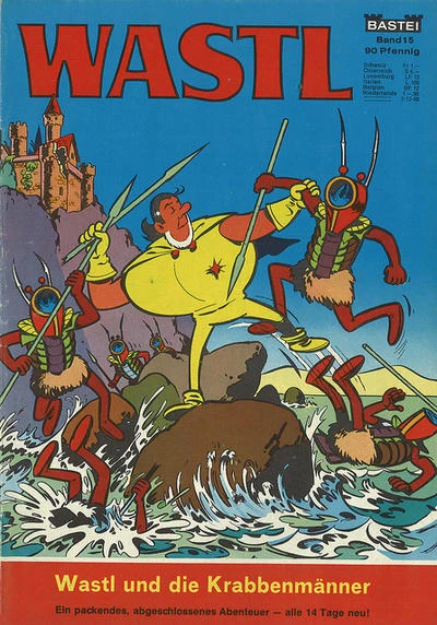 Cover of Wastl und die Krabbenmänner