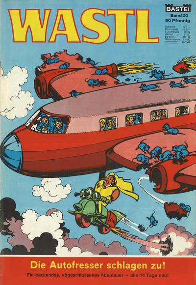 Cover of Die Autofresser schlagen zu!