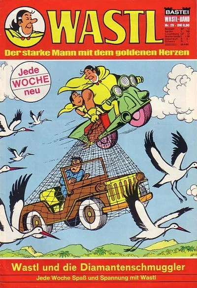 Cover of Wastl und die Diamantenschmuggler
