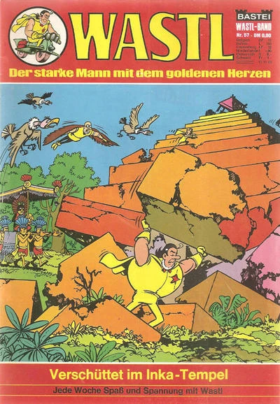 Cover of Verschüttet im Inka-Tempel
