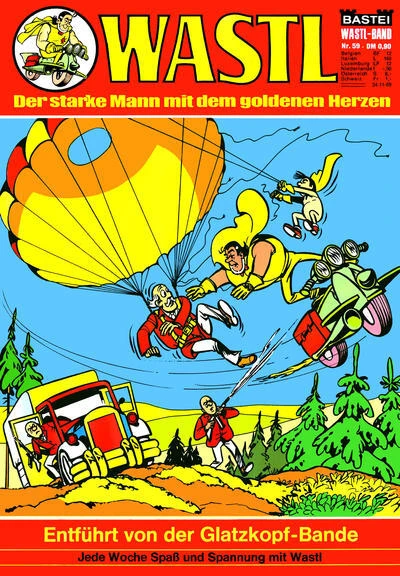 Cover of Entführt von der Glatzkopf-Bande