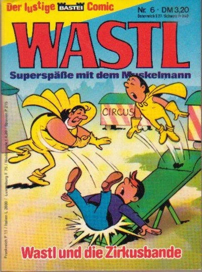Cover of Wastl und die Zirkusbande